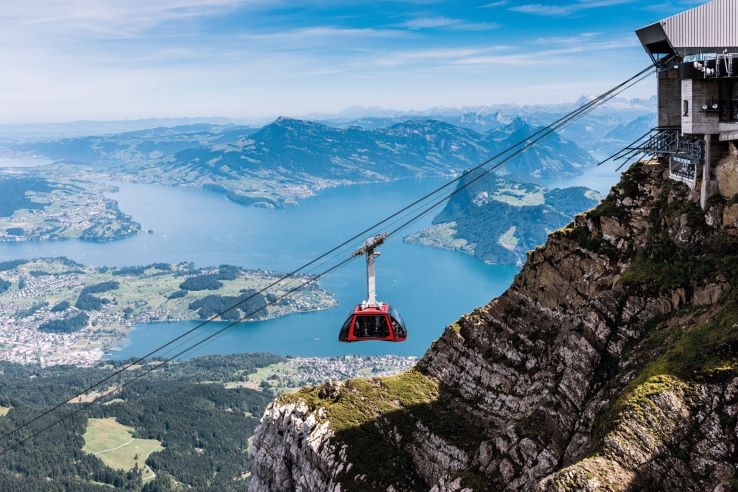 Mount Pilatus cableway